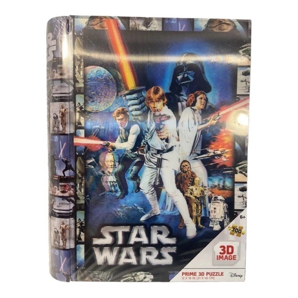 - Disney Star Wars 300pc STAR WARS IV Poster Theme Prime 3D Puzzle (12 x 1…